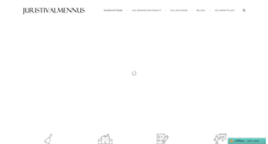 Desktop Screenshot of juristivalmennus.fi